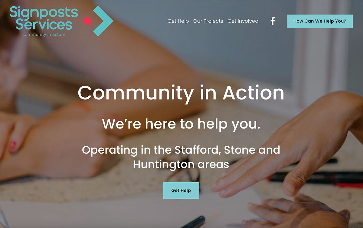 Signposts Services Website by Press Creative StoryBrand Guides
