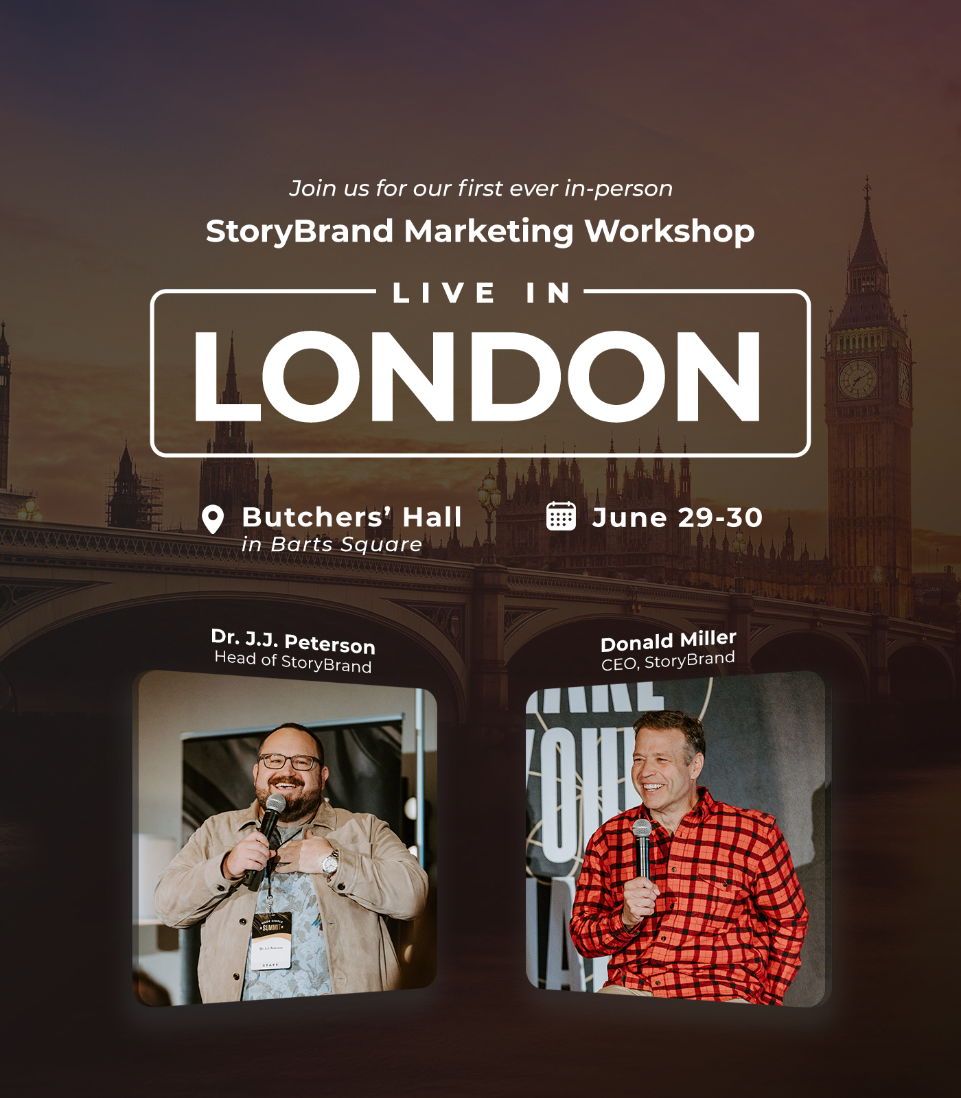 StoryBrand Live Workshop London